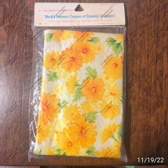 New Old Stock vintage 50s 60s cosmetic case - Picture 2 of 7